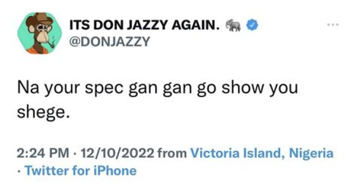 
“Nah Dem Go Show You Shege”- Don Jazzy Shares A Powerful Prophecy About Dating Your Spec 